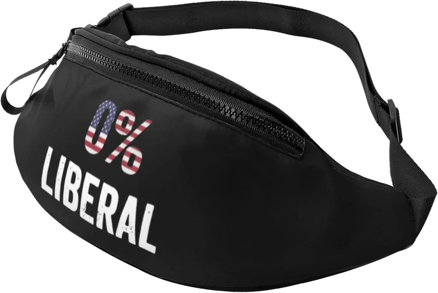 0% Liberal Unisex Leisure Waist Bag Outdoor Sports Running Waist Bag Business Travel Mobile Phone Bag