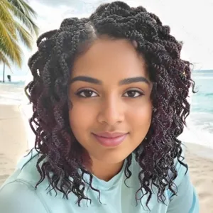 150 Strands Goddess Box Braids Crochet Hair Pre Looped 8Inch Curly Box Braids Crochet Braids Pre Braided Crochet Hair Pre Looped Box Braid Crochet Braids 5 Packs Wavy Crochet Braiding Hair for Women