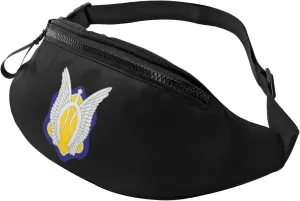 17th Cavalry Regiment Unisex Leisure Waist Bag Outdoor Sports Running Waist Bag Business Travel Mobile Phone Bag