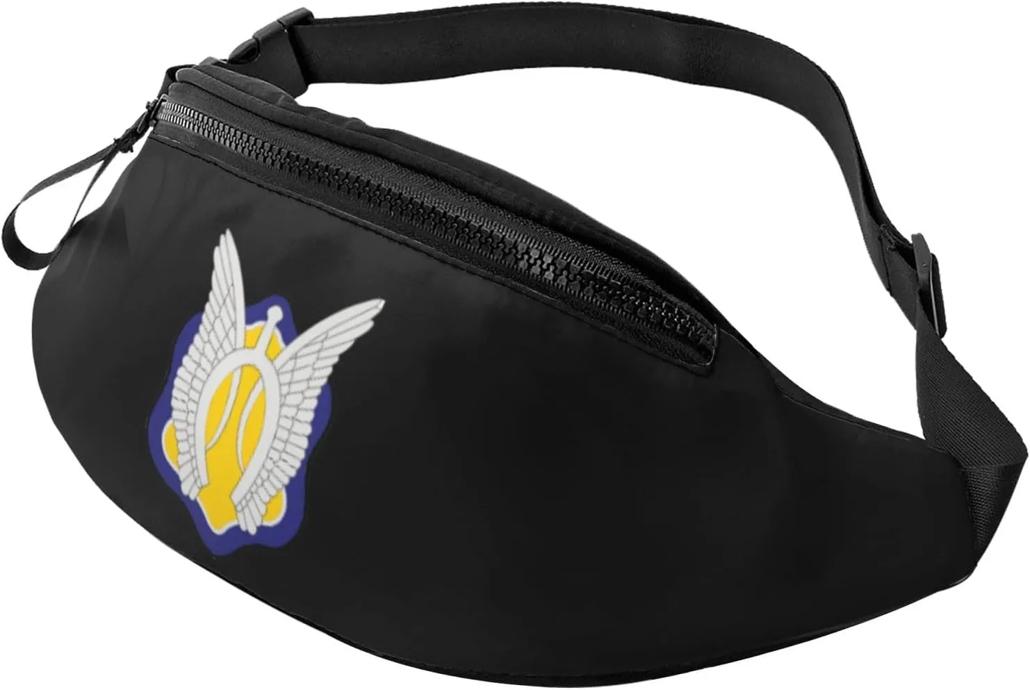 17th Cavalry Regiment Unisex Leisure Waist Bag Outdoor Sports Running Waist Bag Business Travel Mobile Phone Bag