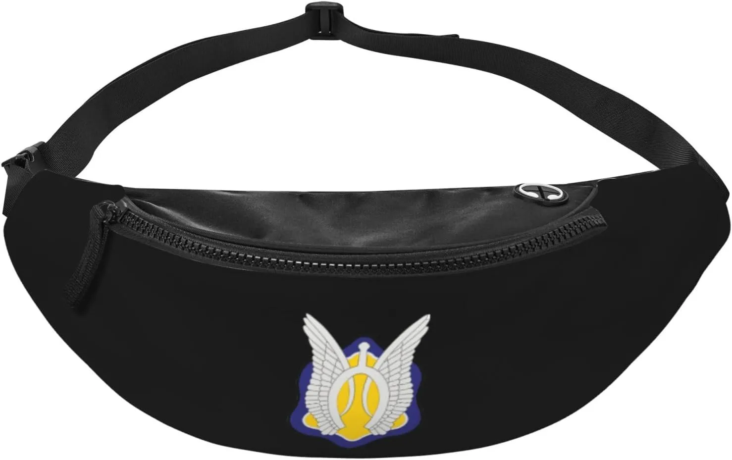 17th Cavalry Regiment Unisex Leisure Waist Bag Outdoor Sports Running Waist Bag Business Travel Mobile Phone Bag
