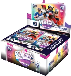 2024 Topps Big League Baseball Hobby Box *Expected Release Date 03-27-2024*
