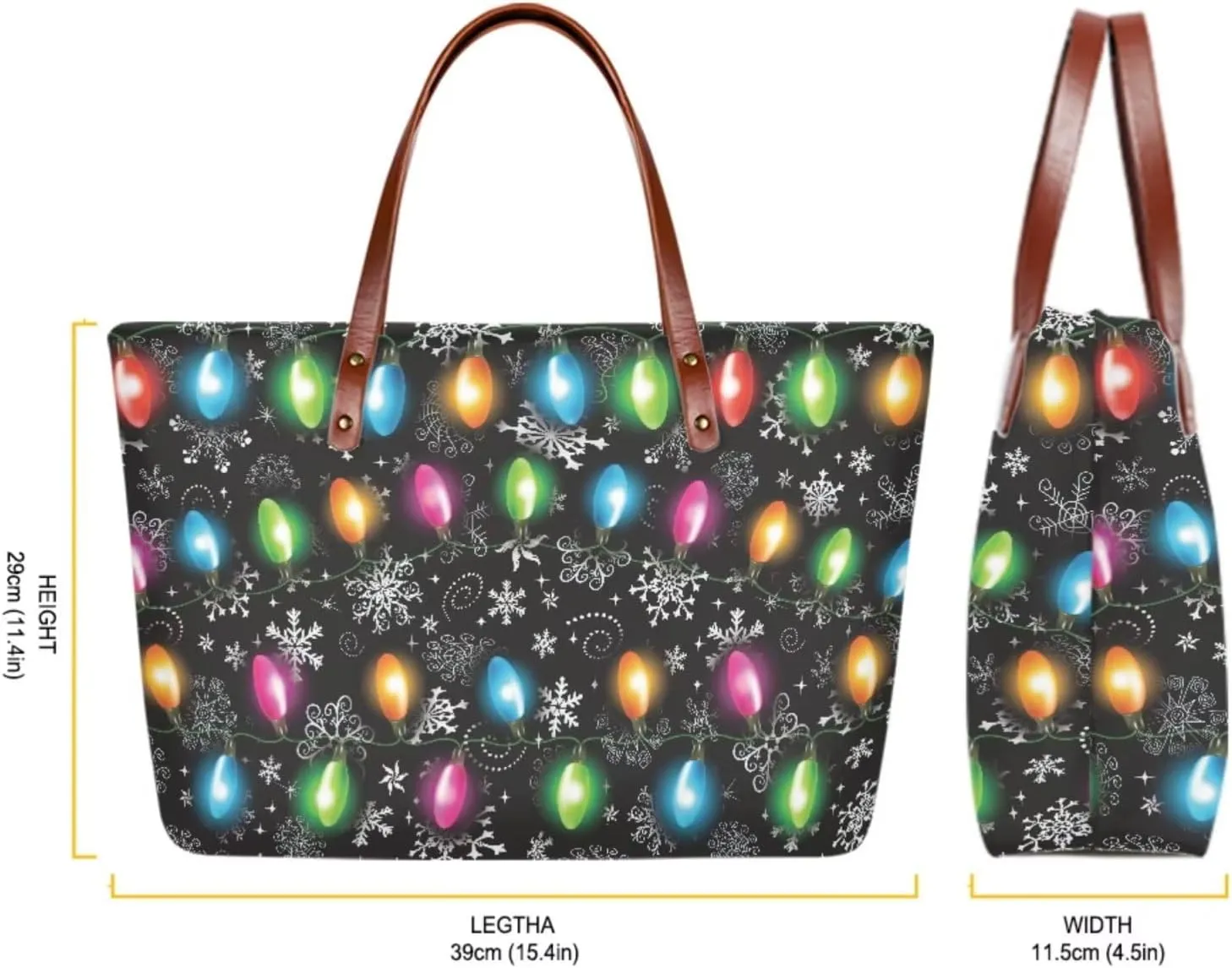 2pcs Tote Bag and Wallet Set for Women Cute Purse Portable Shoulder Handbag Wristlet Wallet with Front Pocket