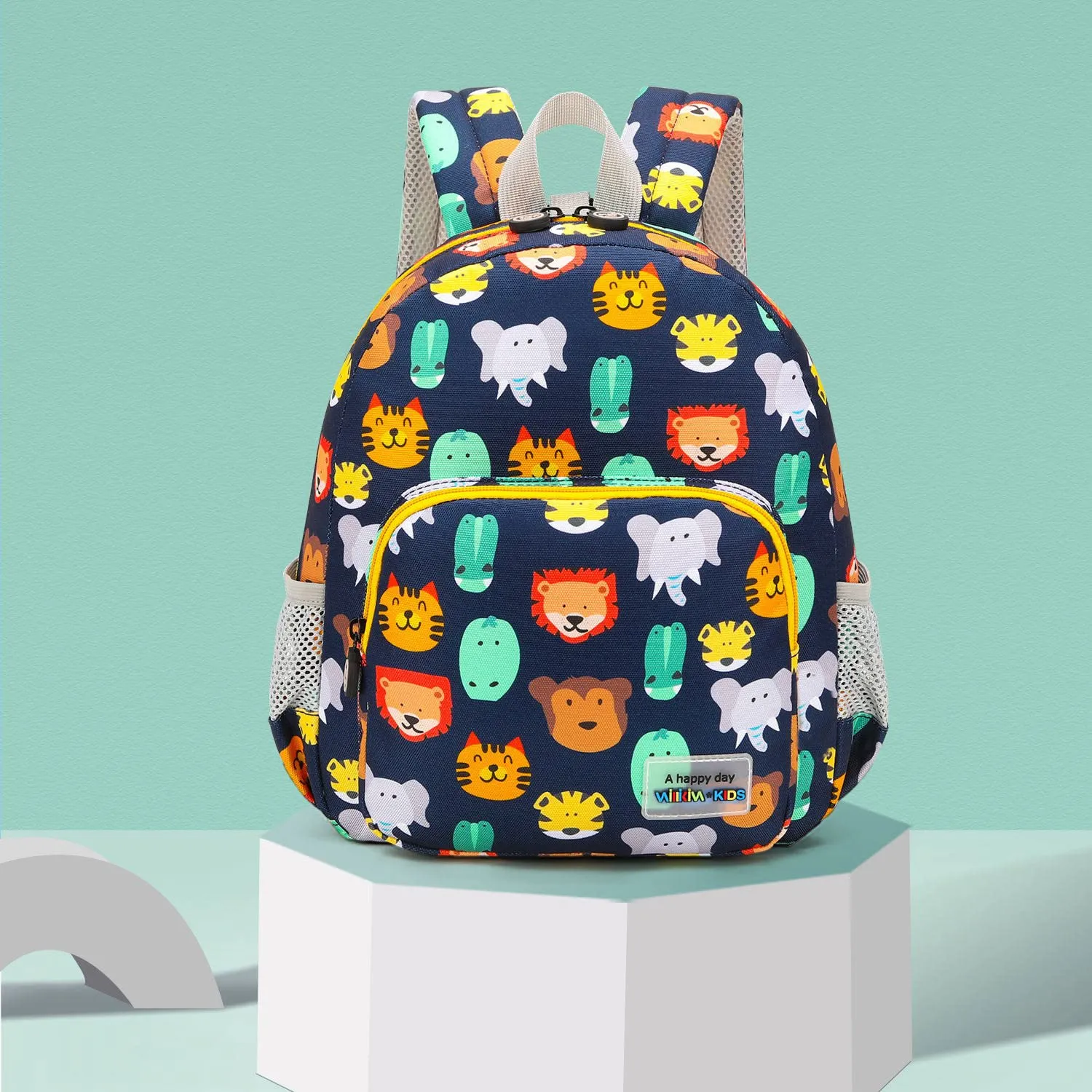 3D Dinosaur Backpack Toddler Backpacks for Boys and Girls Kids Backpack Waterproof Preschool Safety Harness Leash (Grey)