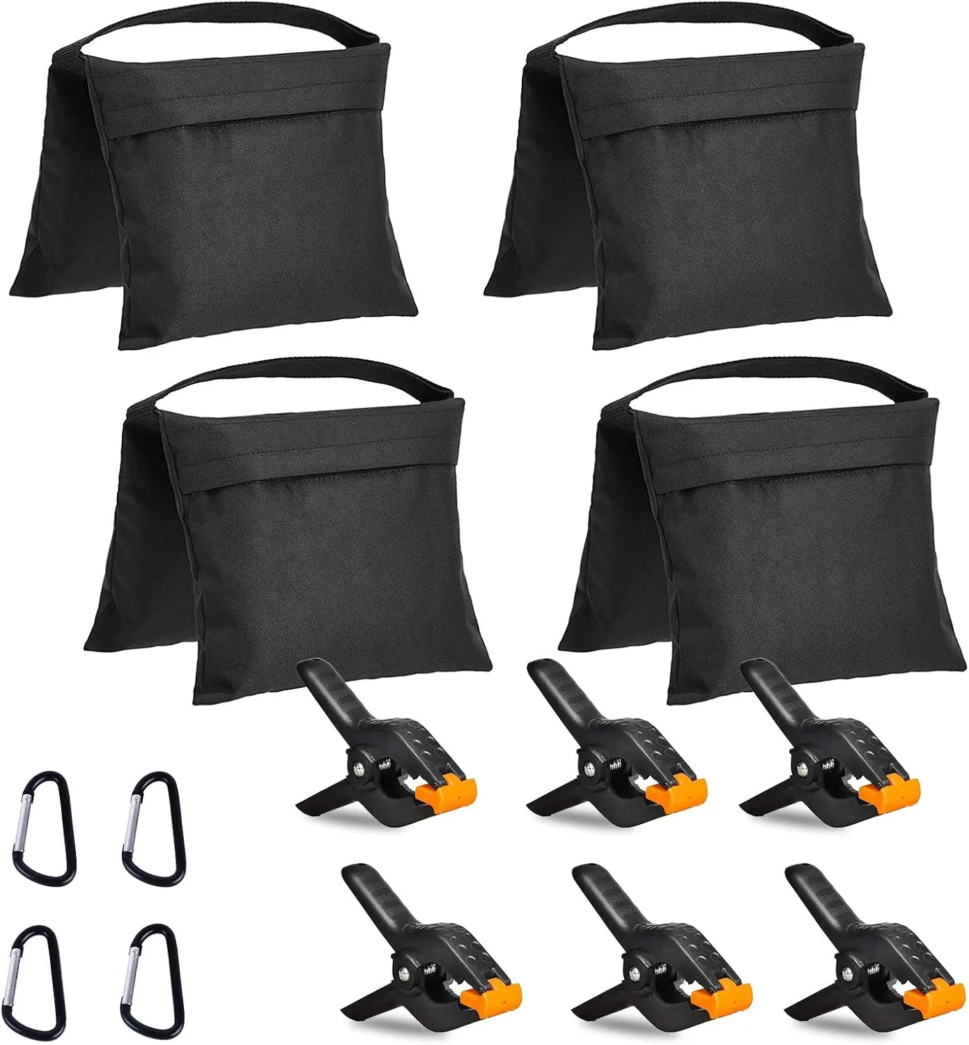 4 Packs of Heavy Photography Sandbag Studio Video Sandbags, Used for Light Brackets, Boom Brackets, Props for Fixed Brackets