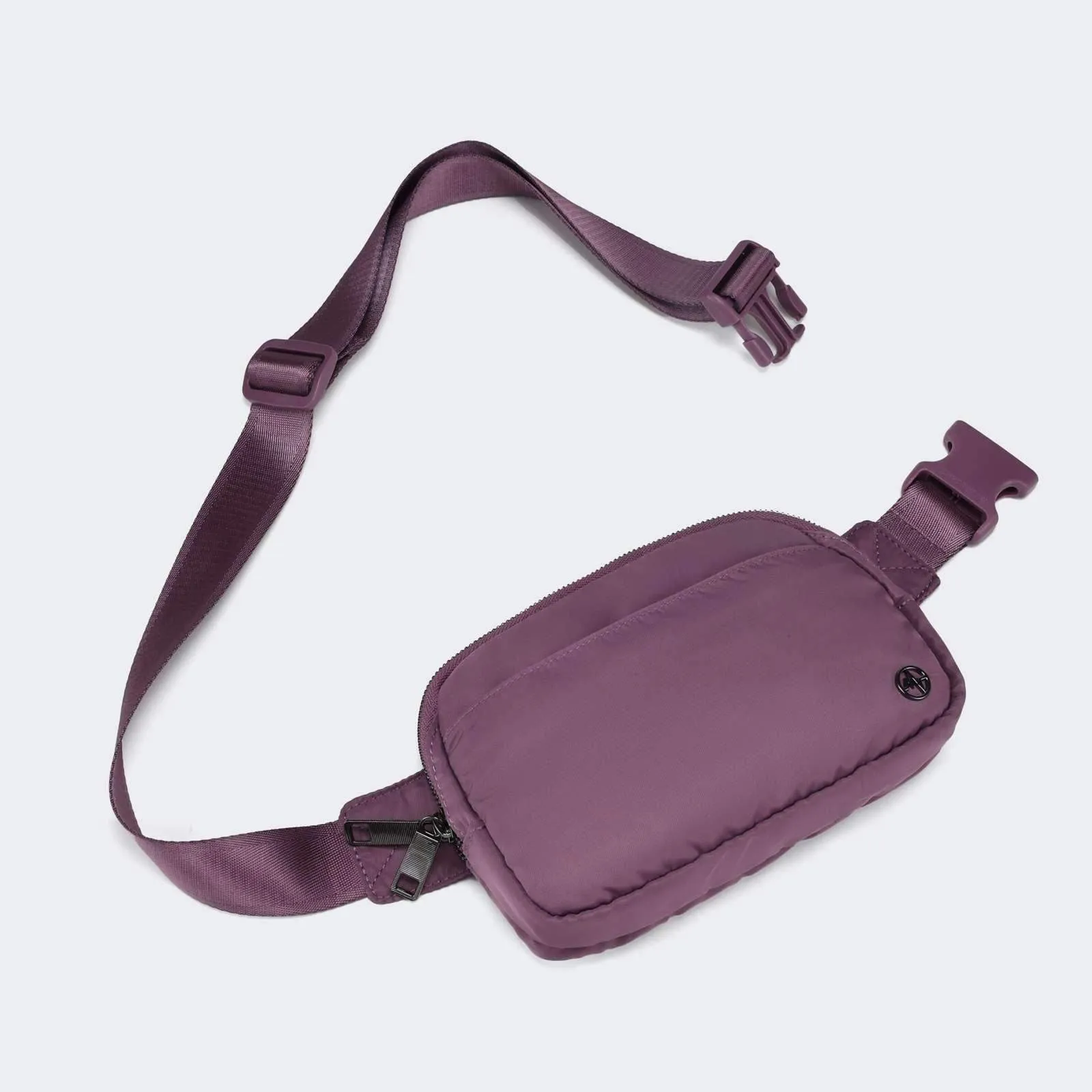 5 Zipper Pockets Purse Fanny Packs with Card Slots 2L