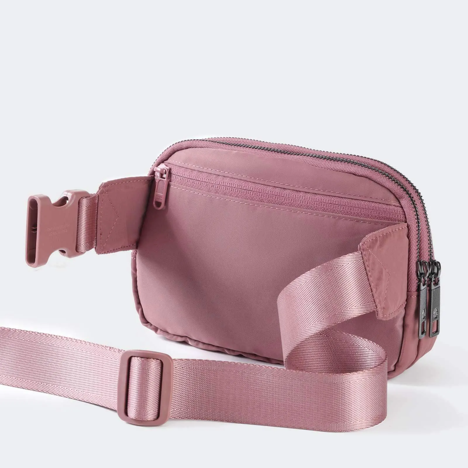 5 Zipper Pockets Purse Fanny Packs with Card Slots 2L
