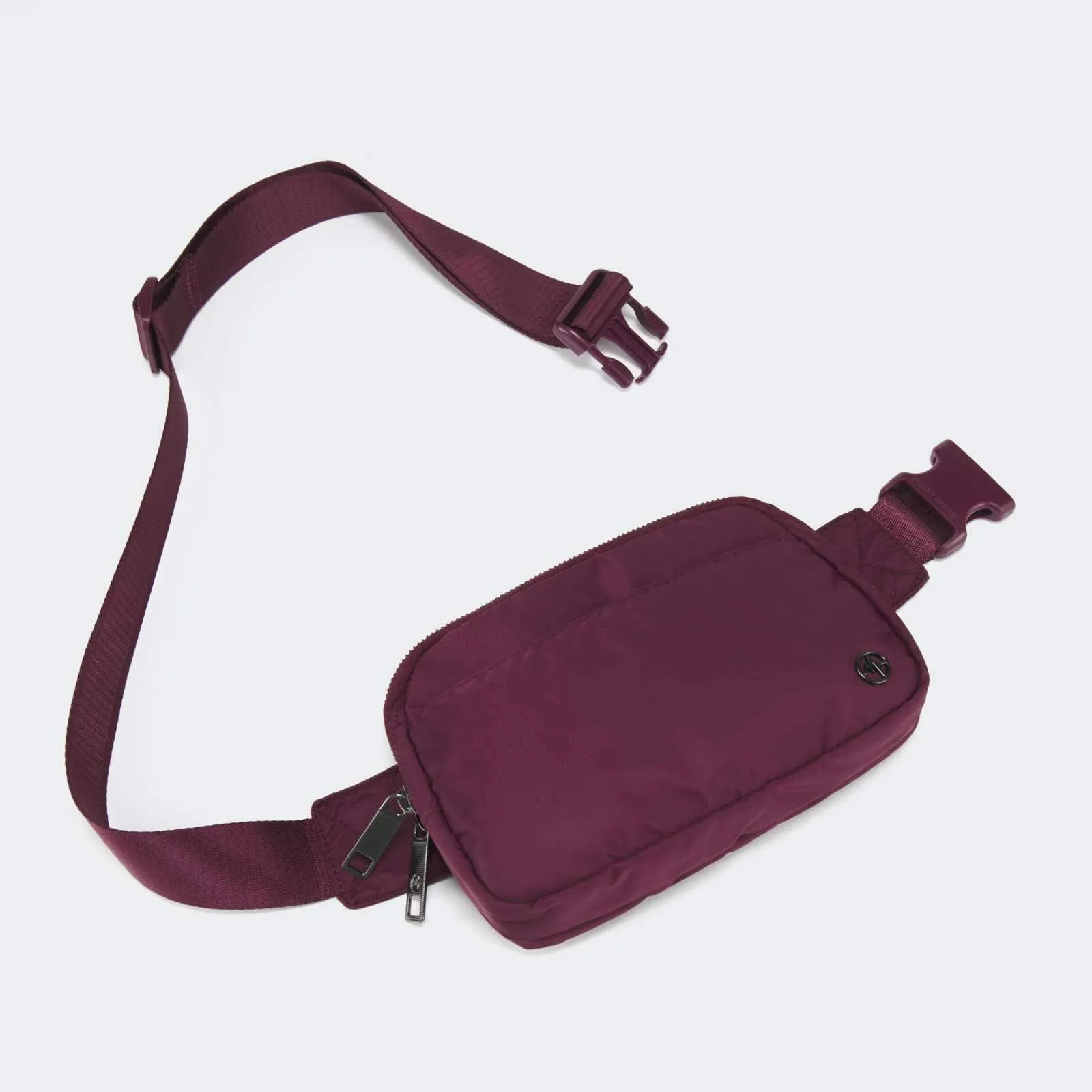 5 Zipper Pockets Purse Fanny Packs with Card Slots 2L