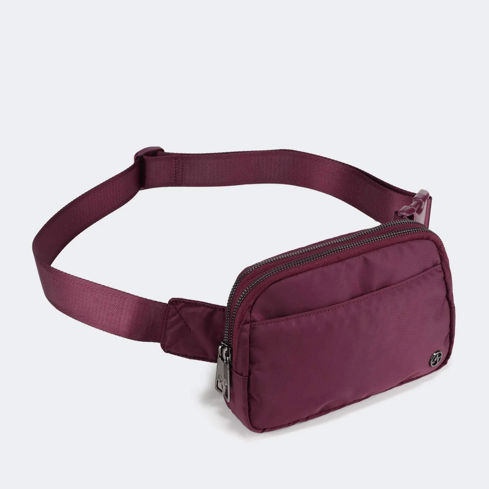 5 Zipper Pockets Purse Fanny Packs with Card Slots 2L