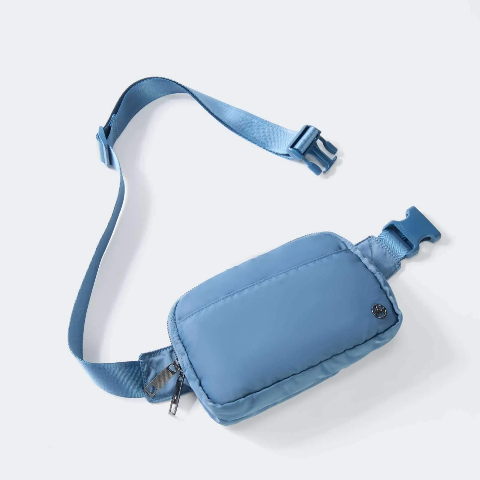 5 Zipper Pockets Purse Fanny Packs with Card Slots 2L