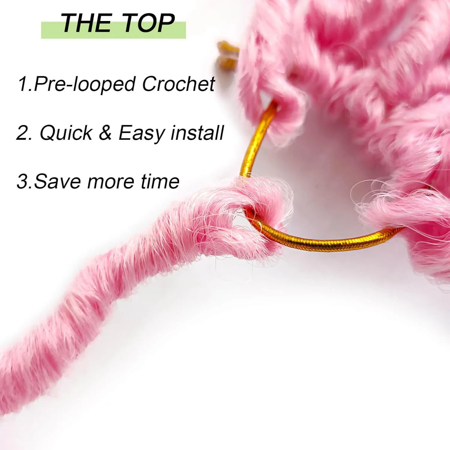 6 Packs Hot Pink Butterfly Locs Crochet Hair 12 Inch Short Distressed Locs Crochet Braids Butterfly Faux Locs Crochet Pink Braiding Hair Extension (12Inch,PINK)