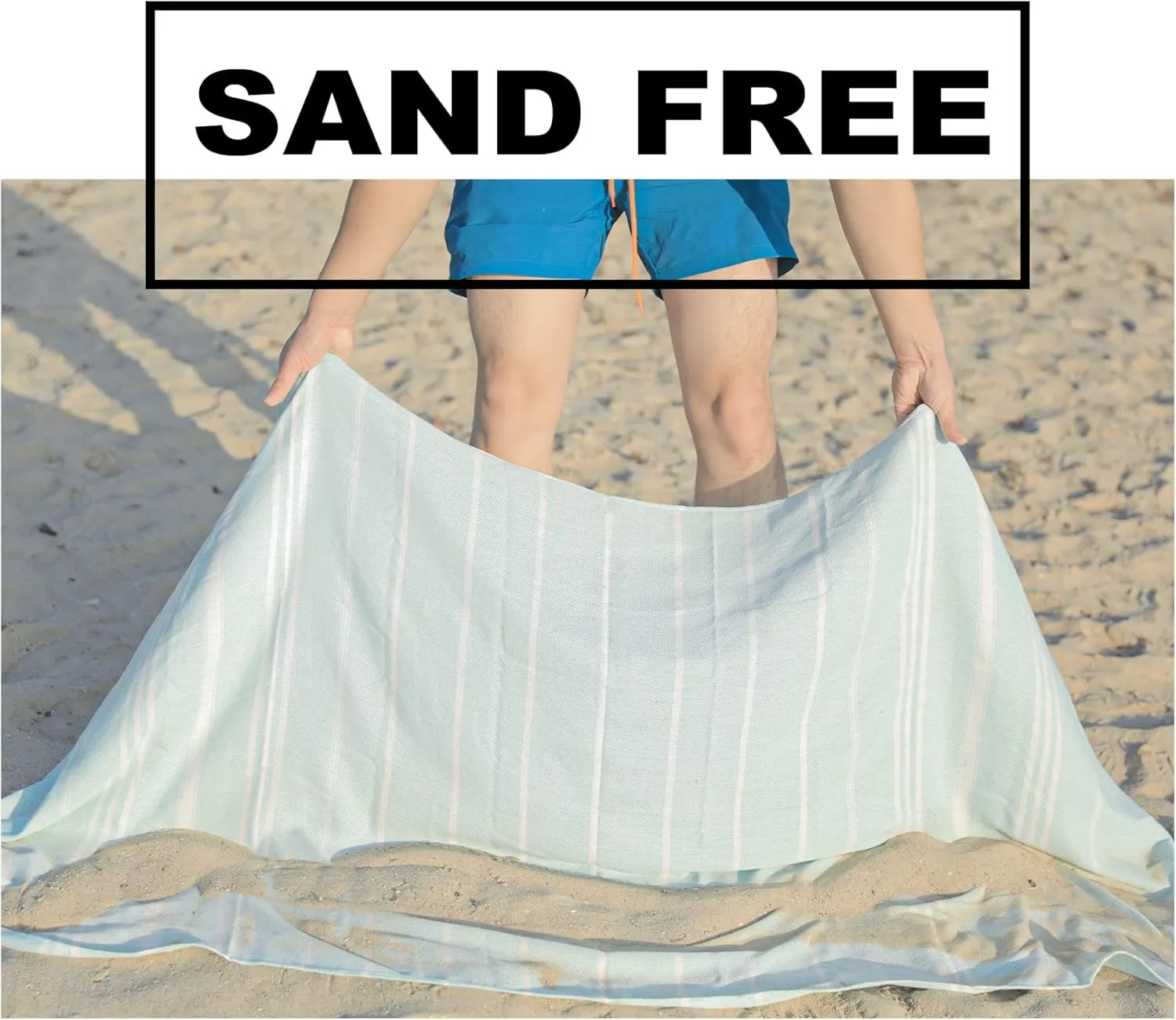 6 Packs Turkish Beach Towels Vacation Essentials Quick Dry Sand Free Soft Large Xl Big Blanket Adult Oversized Bath Pool Swim Towel Set Bulk Multipack Lightweight Thin Sandless Fast Drying Compact