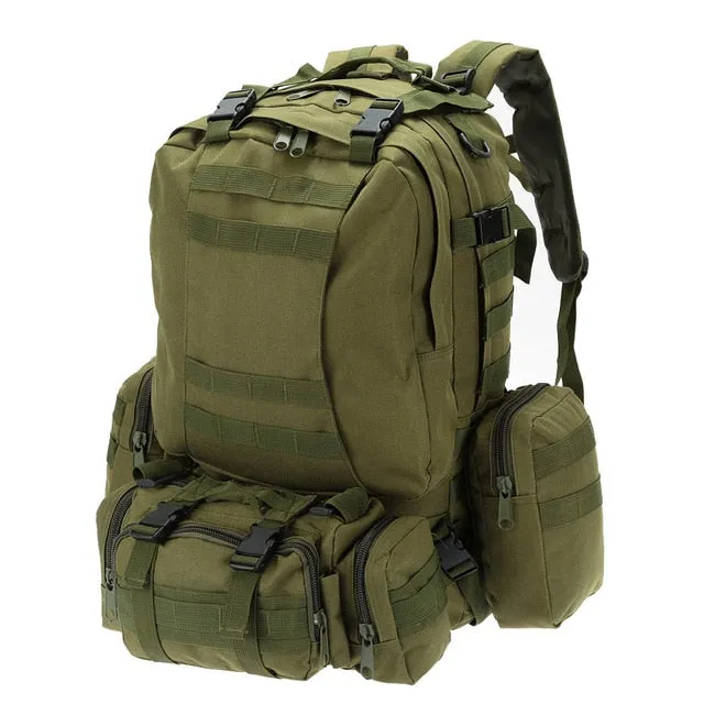 60L Minimalist Backpack Military Beautifully designed