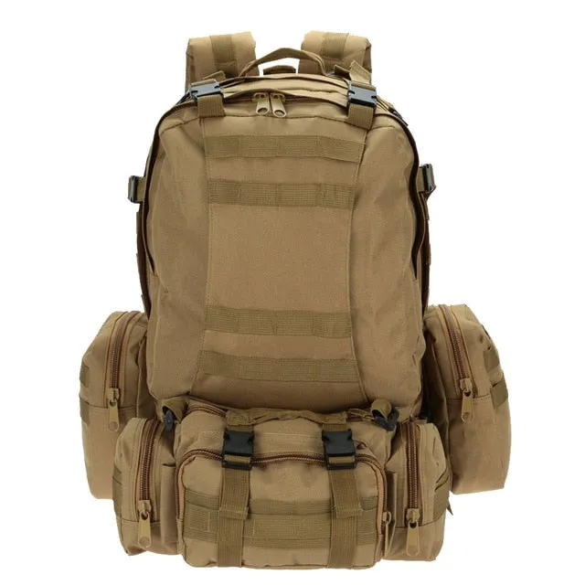60L Minimalist Backpack Military Beautifully designed