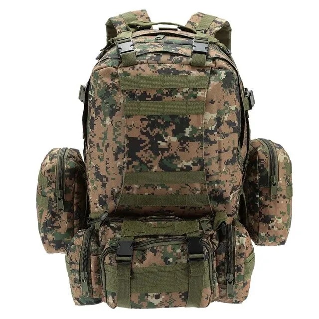 60L Minimalist Backpack Military Beautifully designed