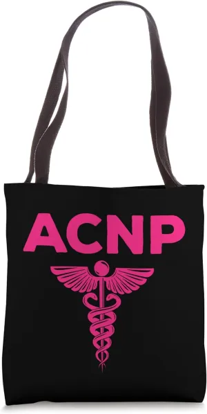 ACNP Caduceus Pocket Outfit Acute Care NP Nursing Tote Bag