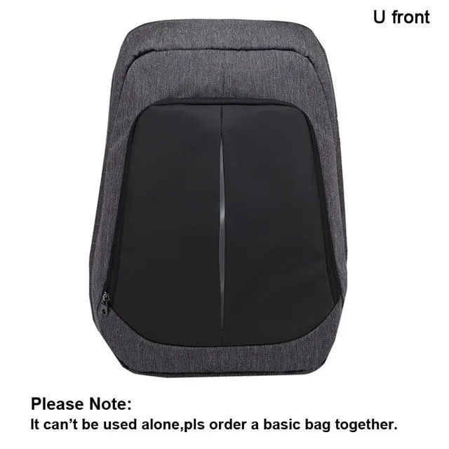 Adjustable Unisex USB Charging Anti Theft Backpack