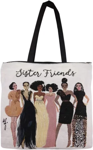 African American Expressions - Woven Tote Bag