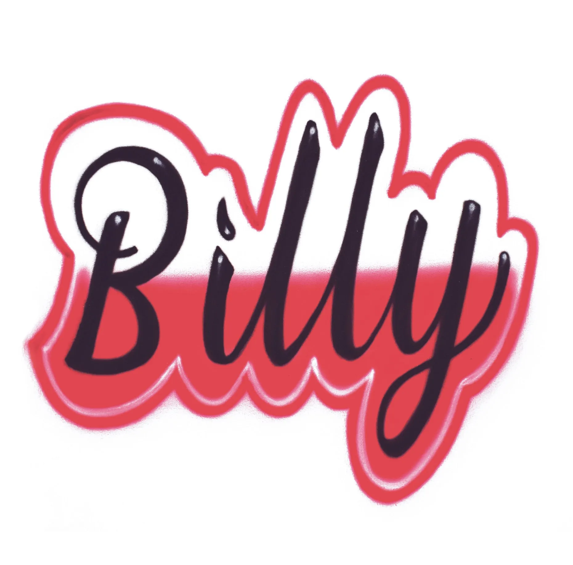 Airbrush Backpack Name Design 002