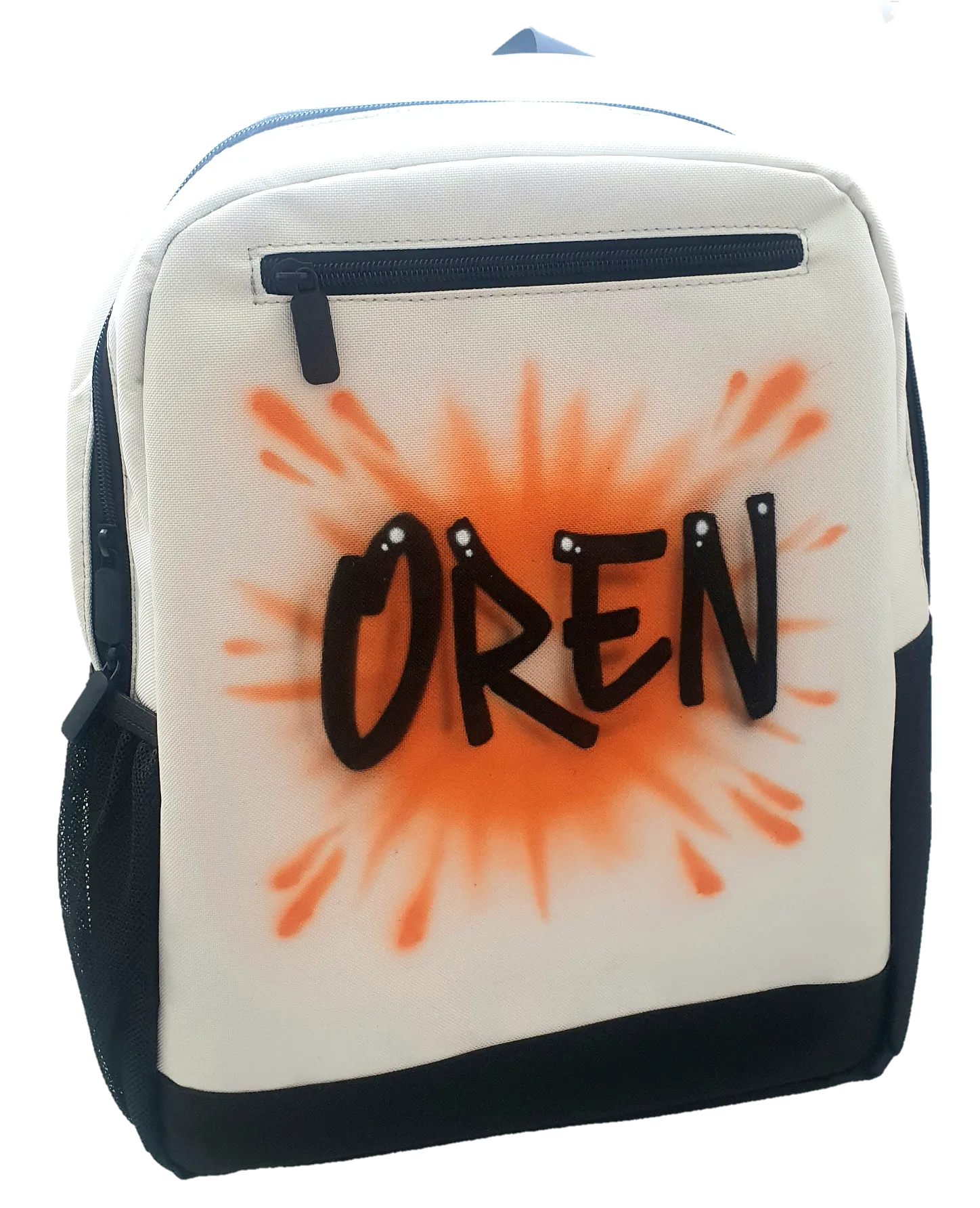 Airbrush Backpack Name Design 004