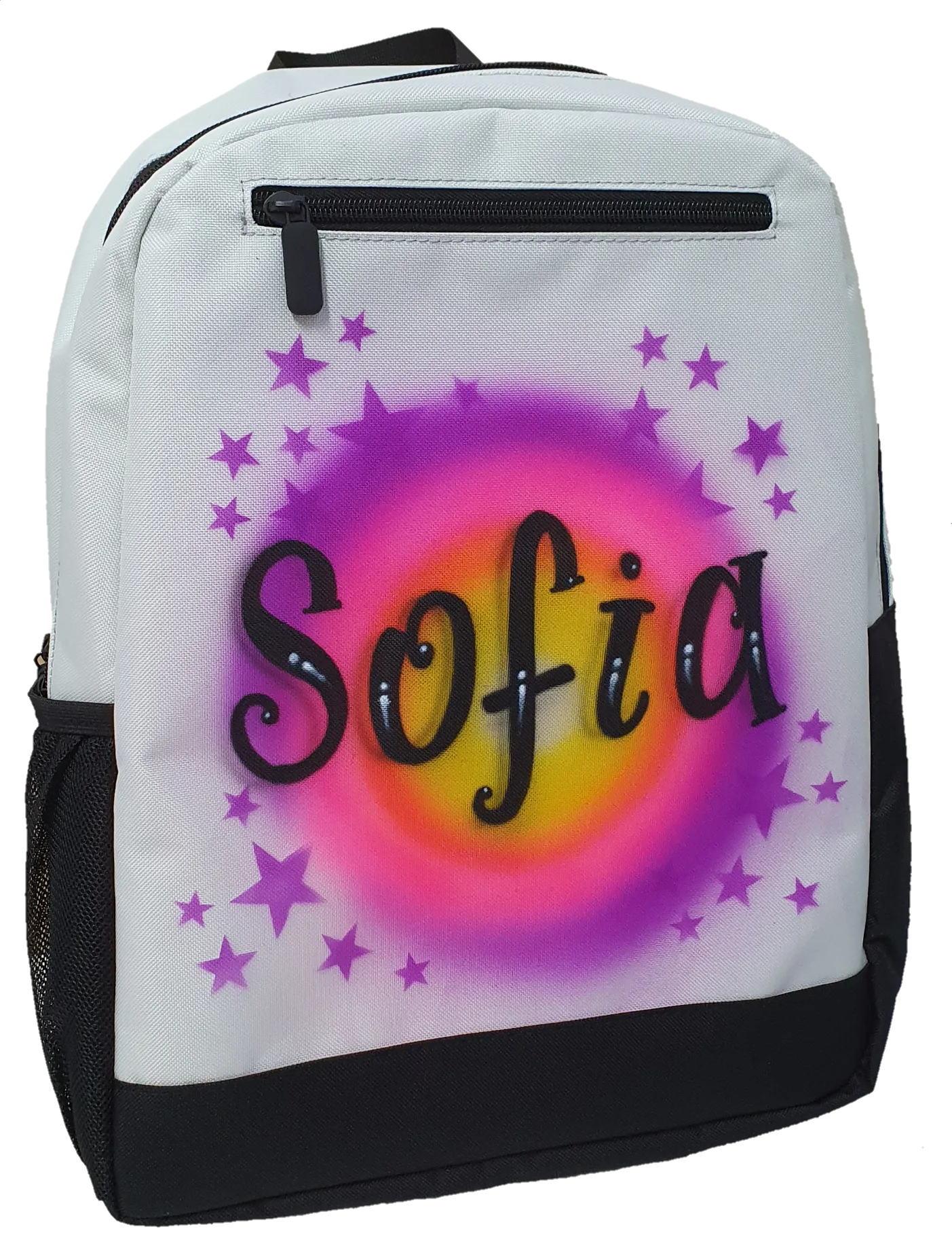 Airbrush Backpack Name Design 009