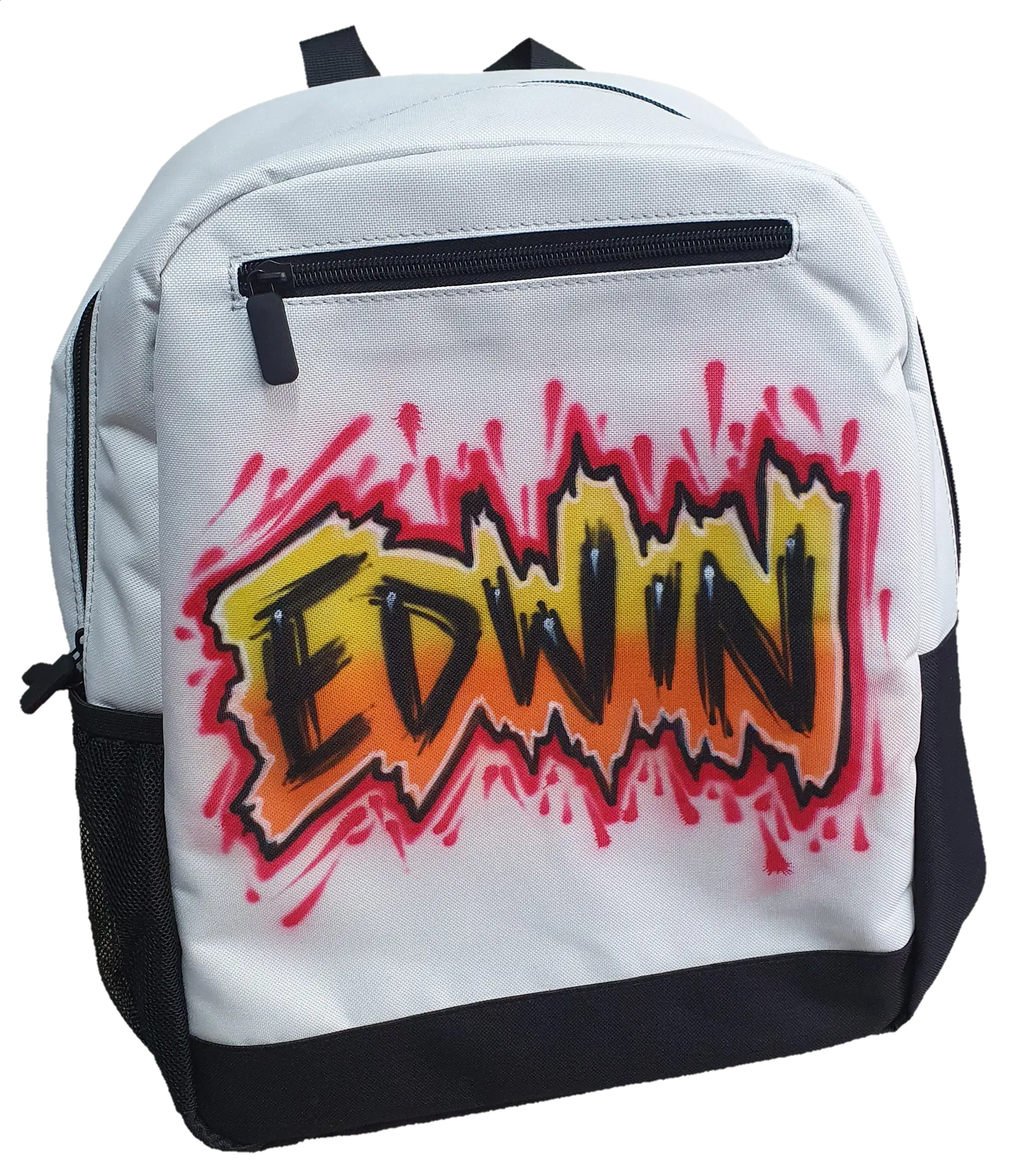 Airbrush Backpack Name Design 010