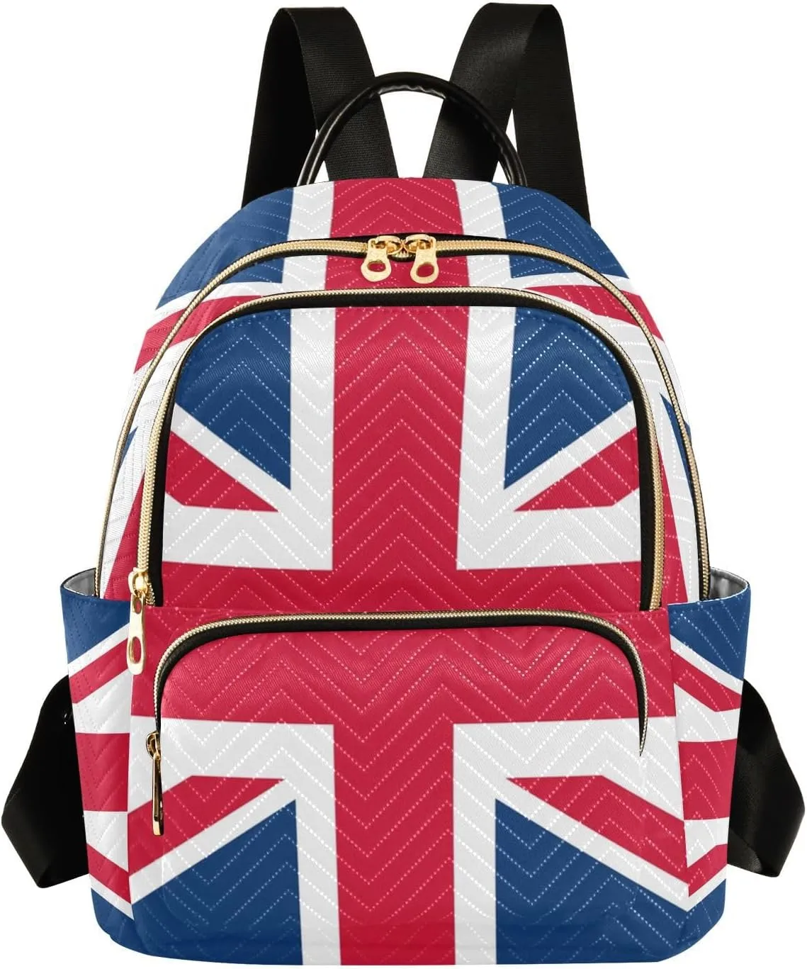 ALAZA British Flag Vector186664019 Small Backpack Purse for Women Travel Bag Fashion Daypack Back Pack Shoulder Bag