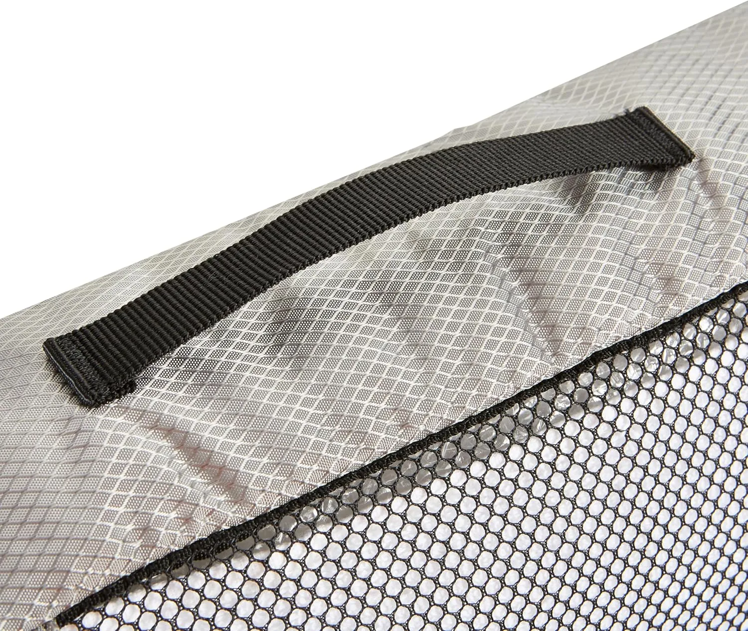 Amazon Basics Large Packing Cubes for Travel, Packing Organizers, 4-Piece-Set With Double Zipper Pulls and Mesh Top Panel, 100% Durable Polyester, Gray, 17.5"L x 12.8"W x 3.3"H