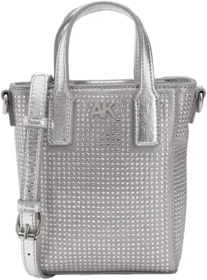 Anne Klein crystalized mini n/s convertible tote