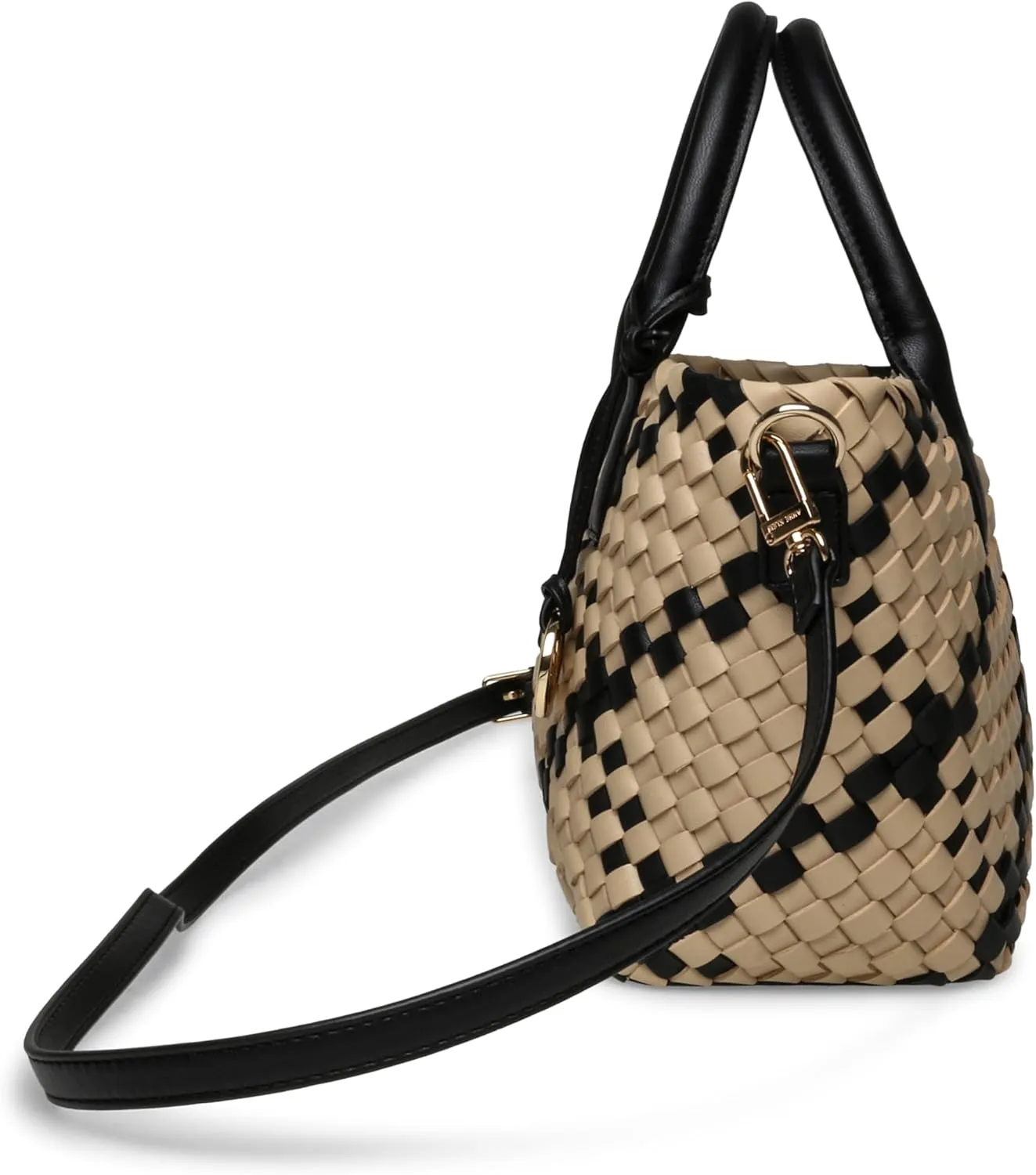 Anne Klein Woven Small Tote with Pouch