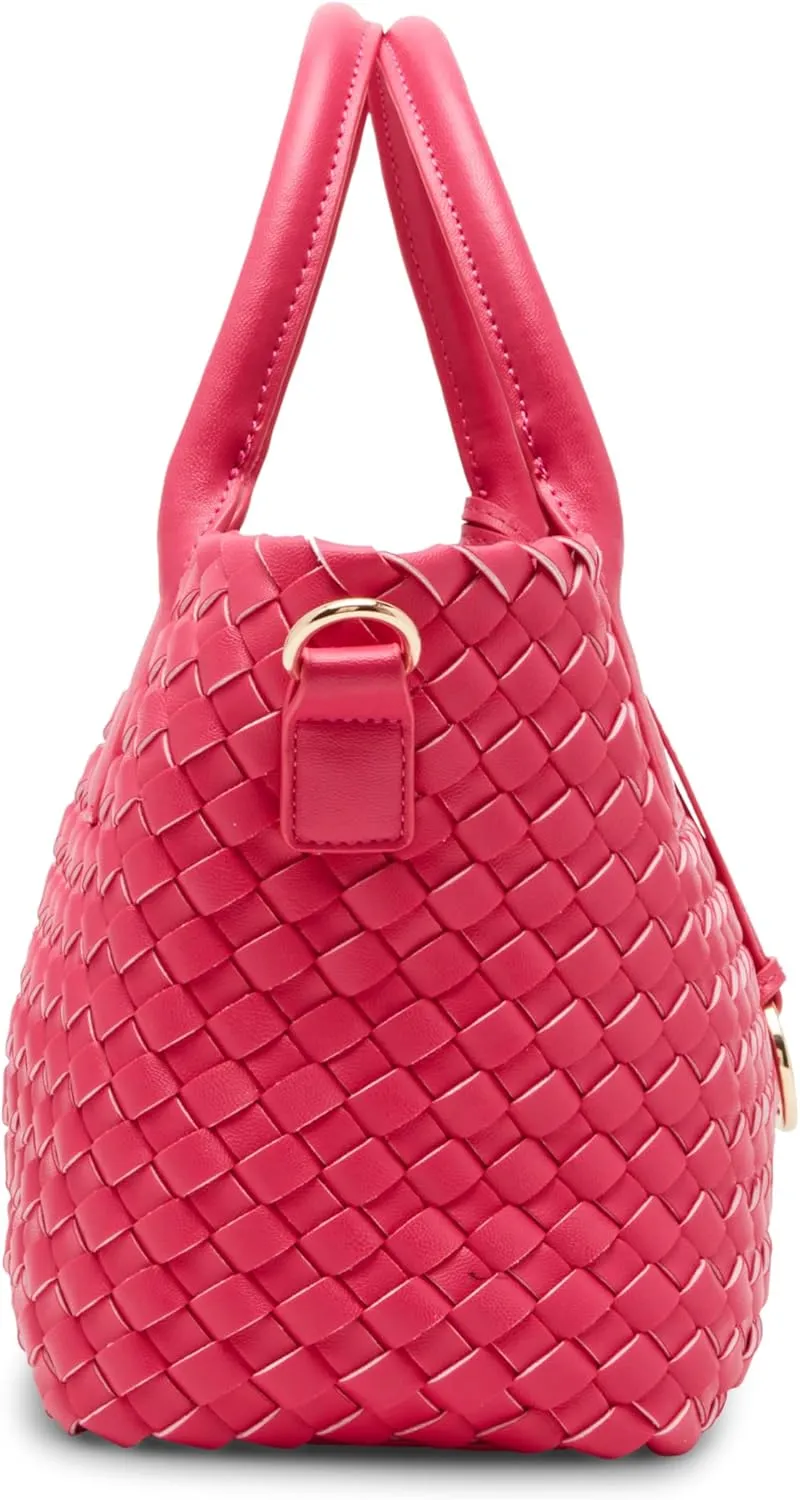 Anne Klein Woven Small Tote with Pouch