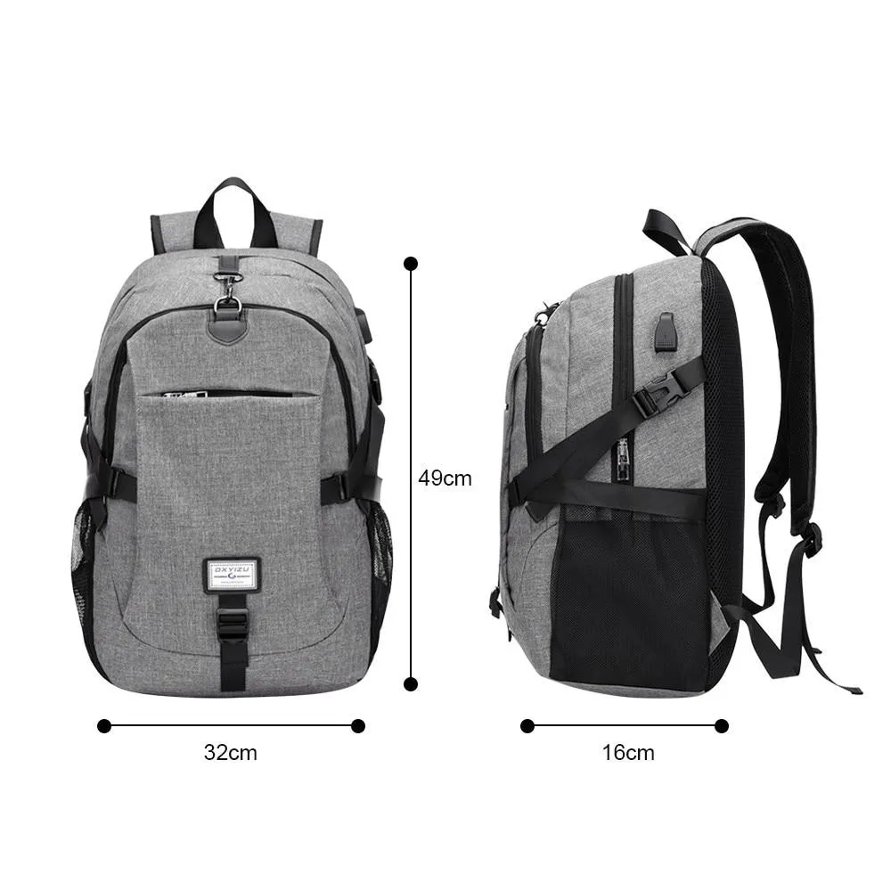 Anti Theft Travel Backpack with USB Charging