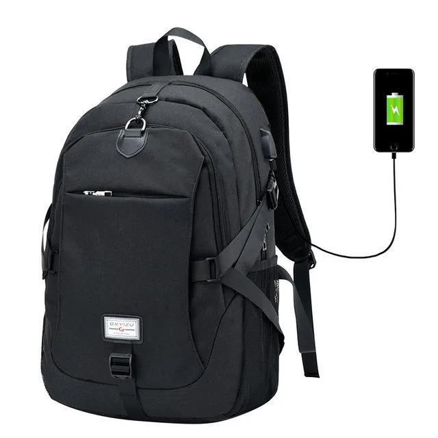 Anti Theft Travel Backpack with USB Charging