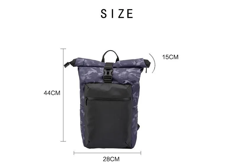 Anti-Theft Waterproof Camouflage Rucksack