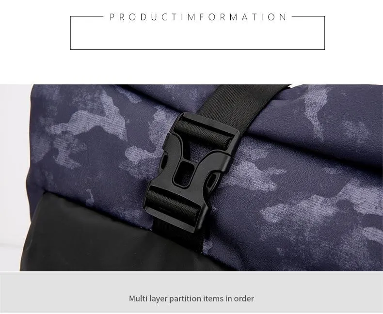 Anti-Theft Waterproof Camouflage Rucksack