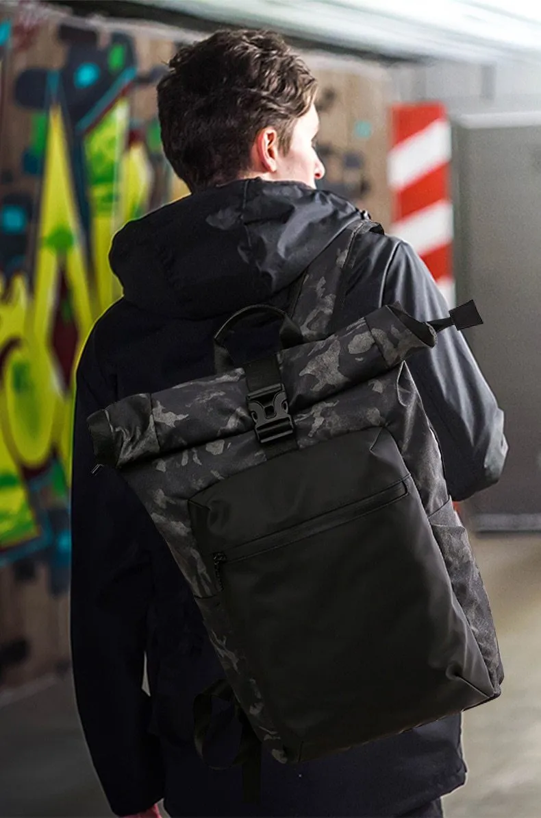 Anti-Theft Waterproof Camouflage Rucksack