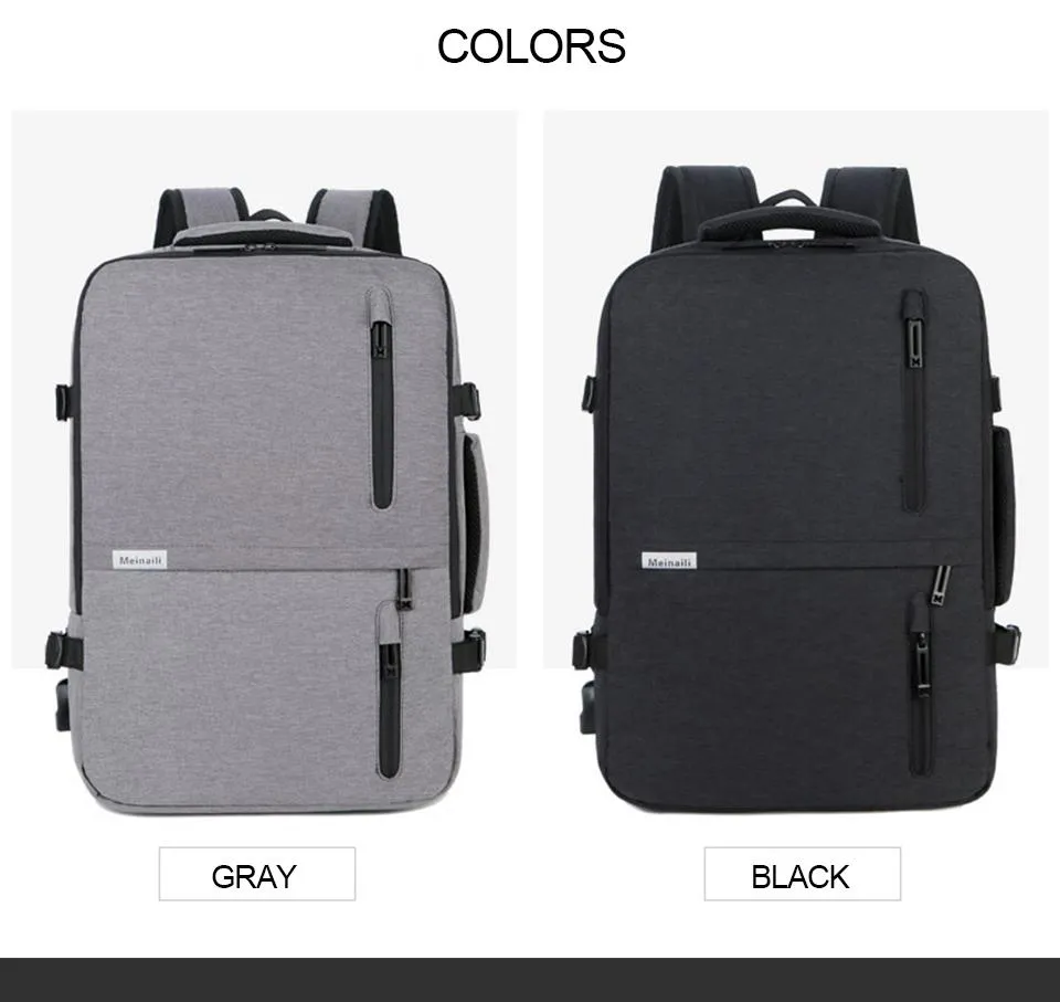 Anti Theft Waterproof Large Capacity USB Chargring Backpack