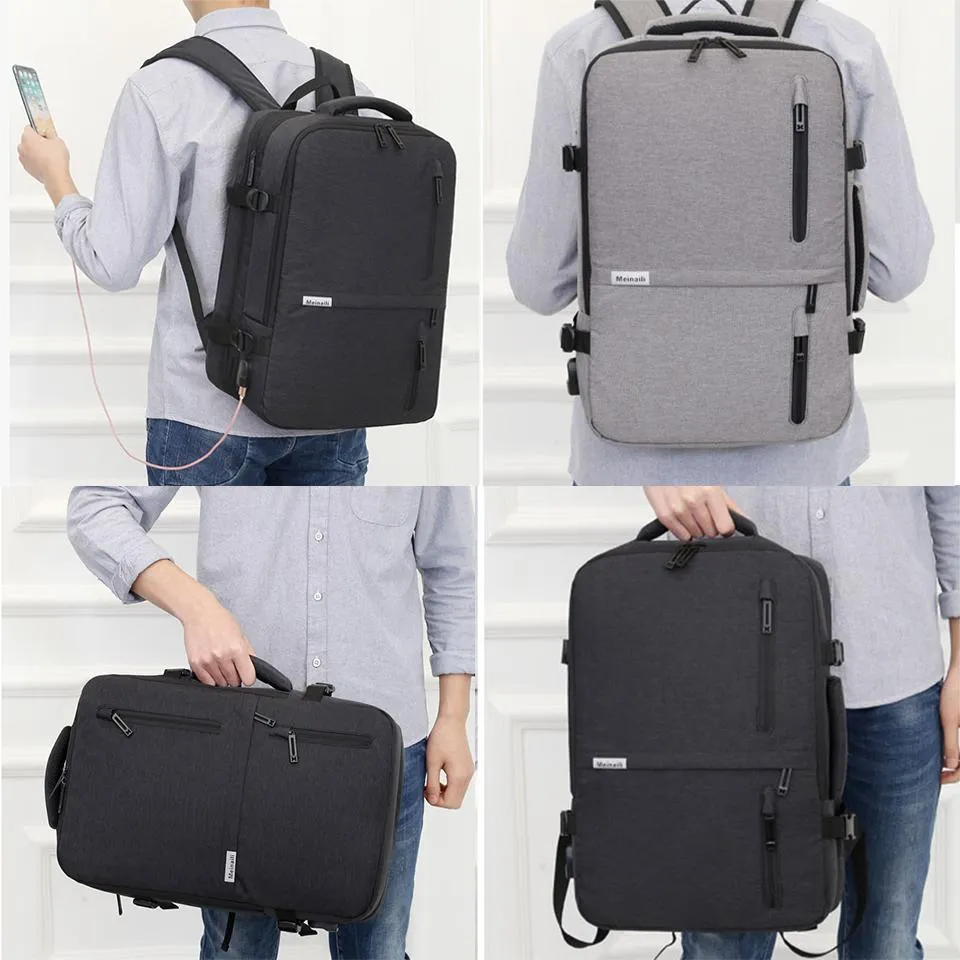 Anti Theft Waterproof Large Capacity USB Chargring Backpack