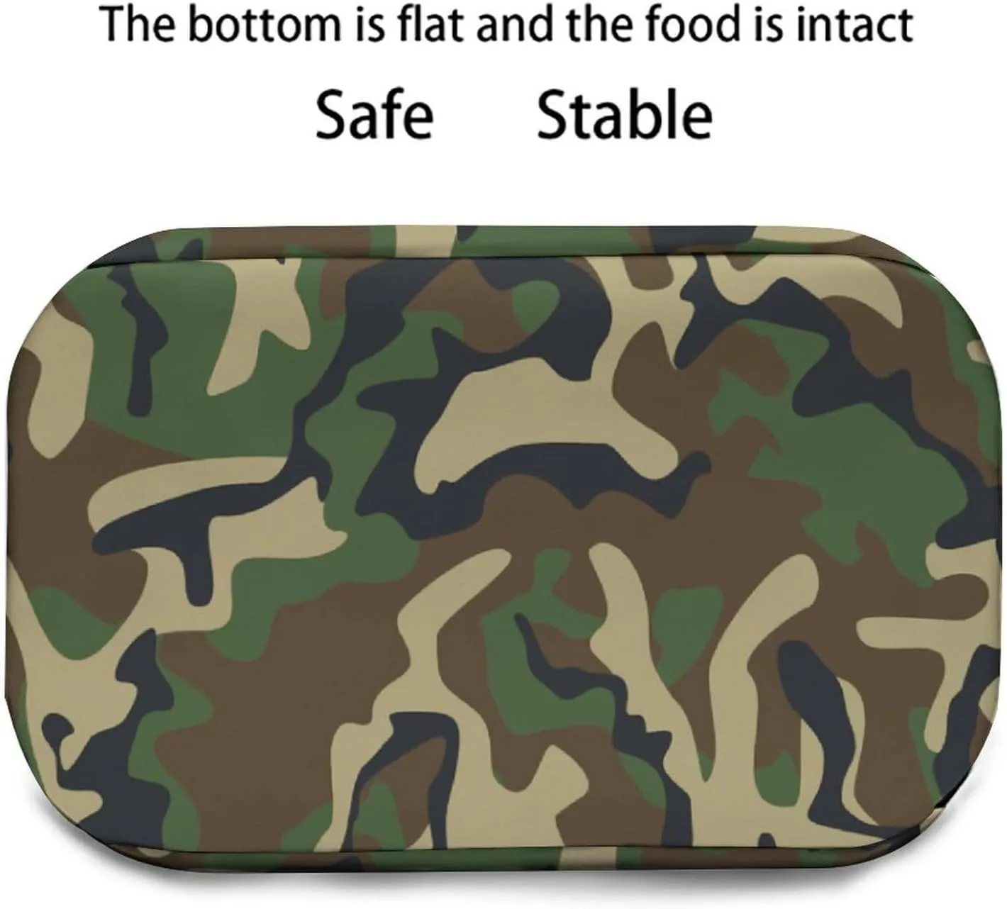 Army Classic Camouflage Adjustable Shoulder Strap Insulated And Leak Proof Premium Lunch Bag Unisex