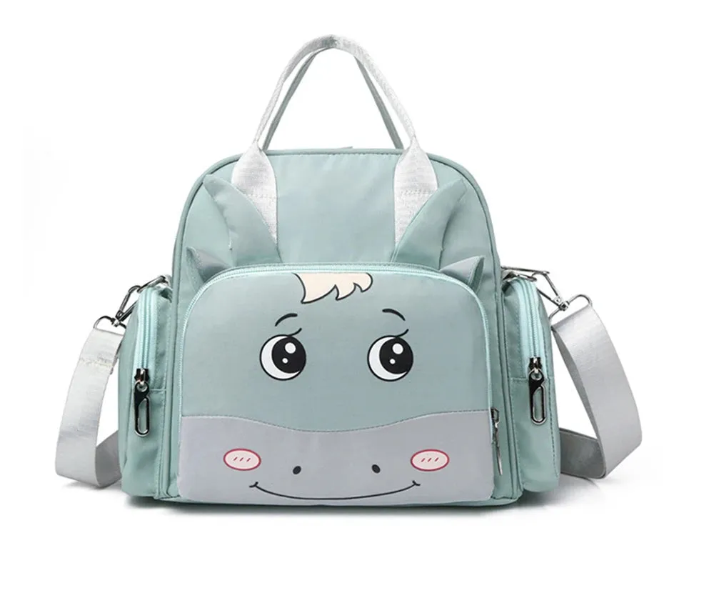 Baby Diaper Backpack Moo Black - Sunshine