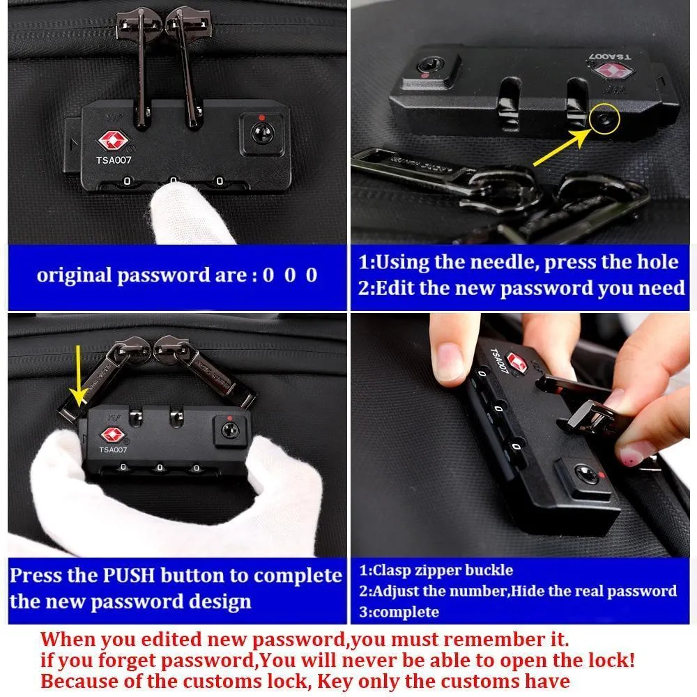 Backpack ARCTIC Anti HUNTER Theft Limited-edition USB Charging Futuristic