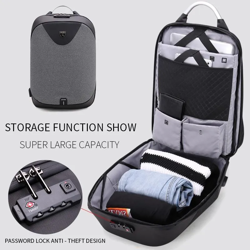 Backpack ARCTIC Anti HUNTER Theft Limited-edition USB Charging Futuristic