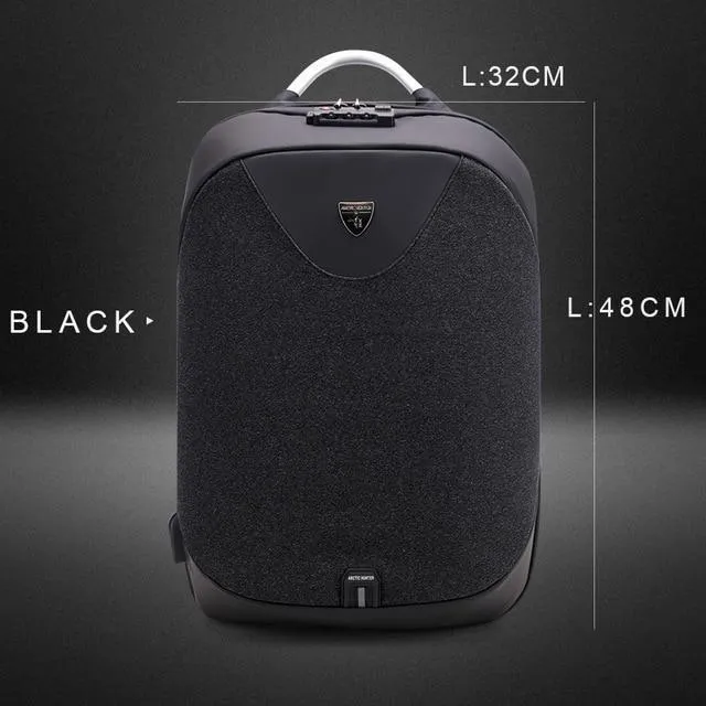 Backpack ARCTIC Anti HUNTER Theft Limited-edition USB Charging Futuristic