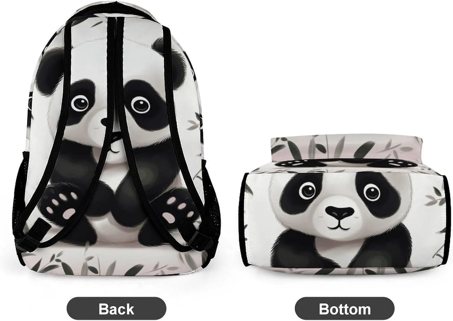 Backpack for Women Men Travel Cute Panda Animal Daypack Lightweight Laptop Bag Carry On Backpacks for Work