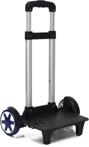 Backpack Trolley Trolley Cart Wheeled Cart Luggage Cart with Wheels for Backpack, Men, as described