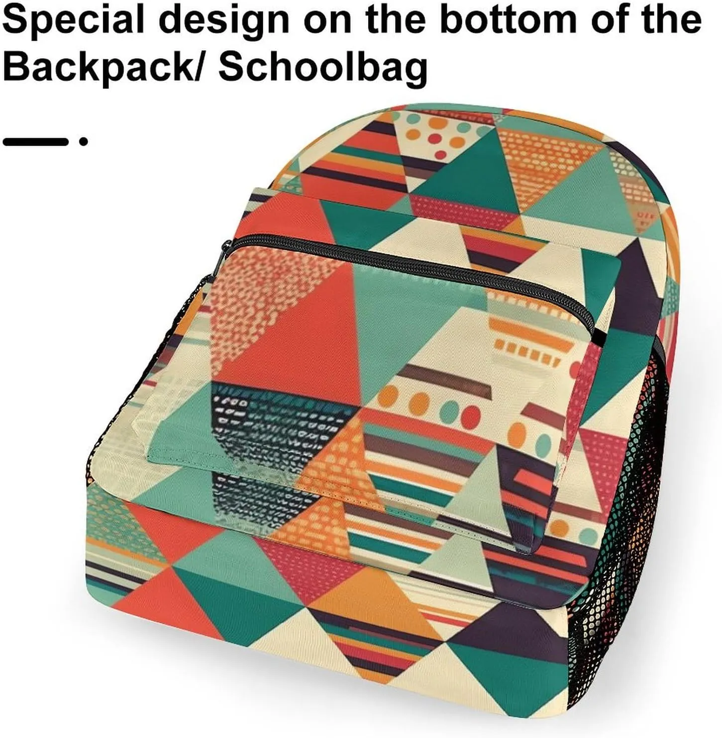 Backpacks Bright Colors And Stripes Travel Bag Laptop Backpack Casual Daypack for Weekender Business Hiking