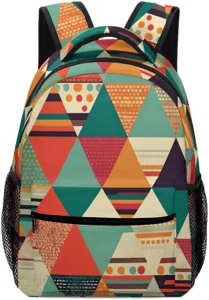 Backpacks Bright Colors And Stripes Travel Bag Laptop Backpack Casual Daypack for Weekender Business Hiking
