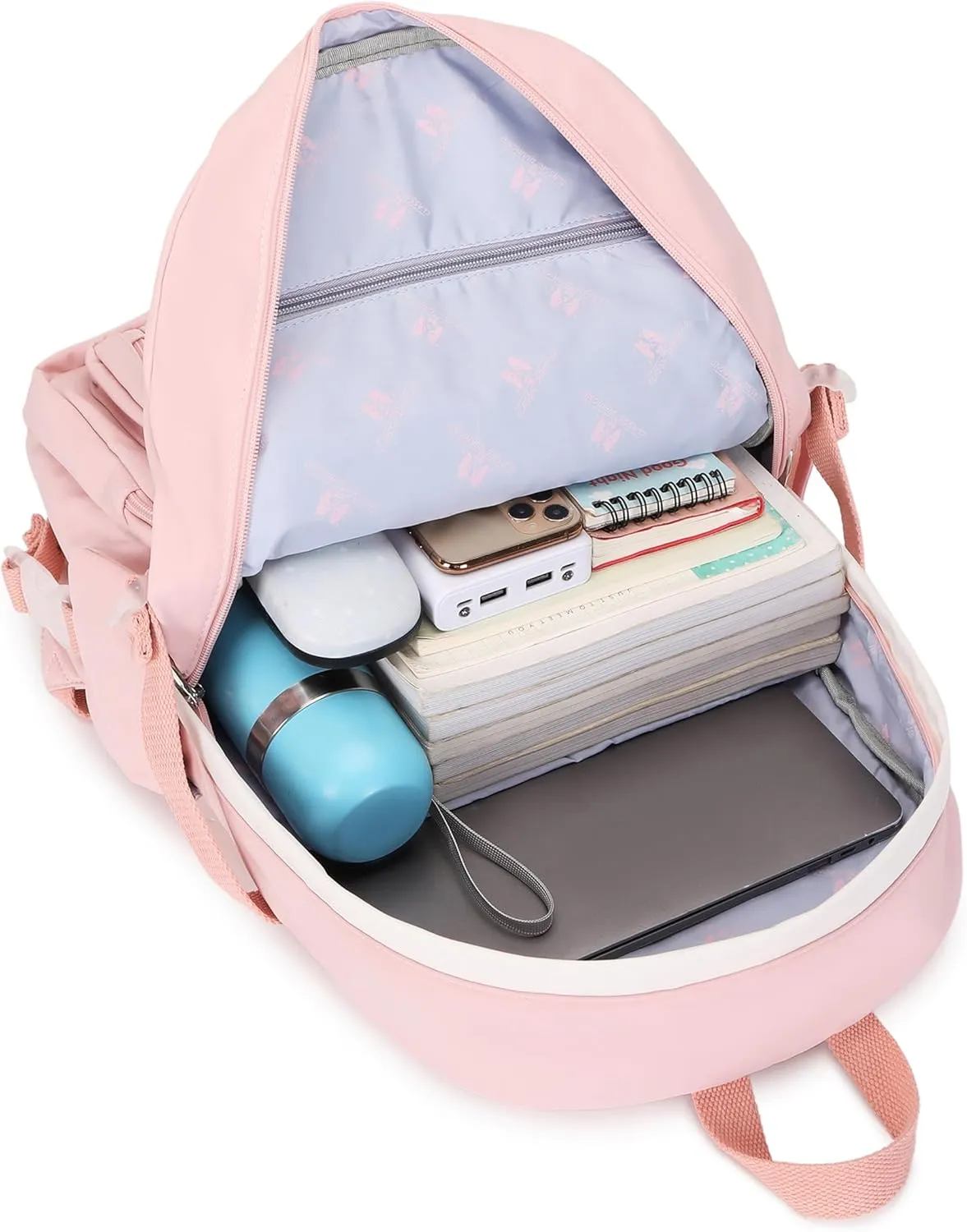 Backpacks for Girls,Laptop Backpack 15.6 Inch School Bag Cute College Large Bookbags Travel for Teens Women Students Anti Theft Daypack (Pink)