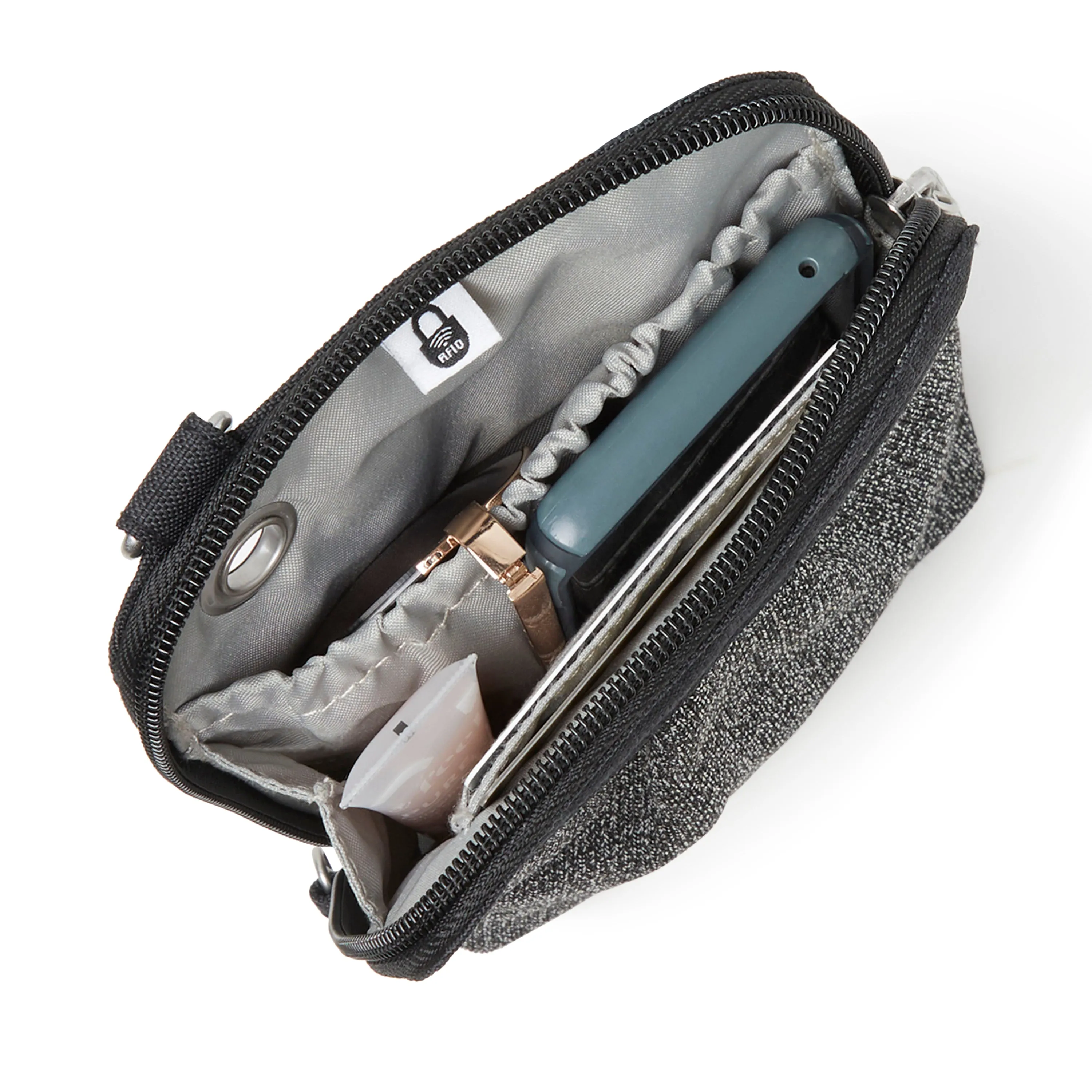 Baggallini Securtex Anti-Theft Excursion Crossbody Bag