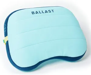 Ballast Beach Pillow – Comfy, Durable & Compact, Stays Put on Windy Beaches with Patented Sand Pouch, Inflatable Pillow for Beaches, Pools, Camping, Festivals and Travel (Island Paradise)
